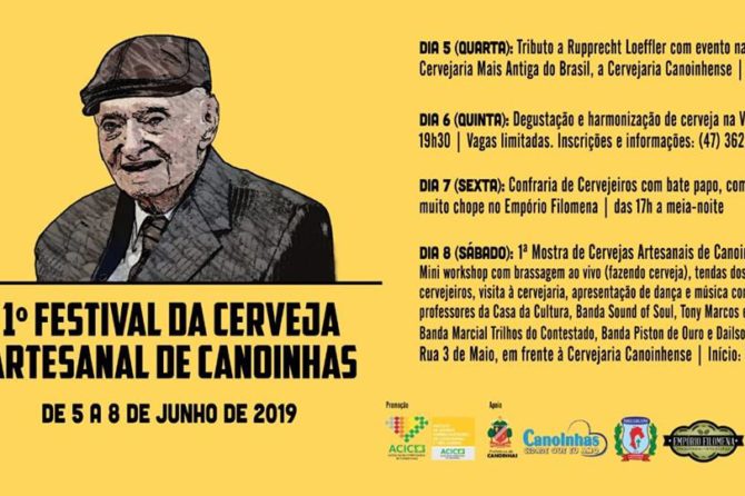 Canoinhas terá 1º Festival da Cerveja Artesanal no mês de junho